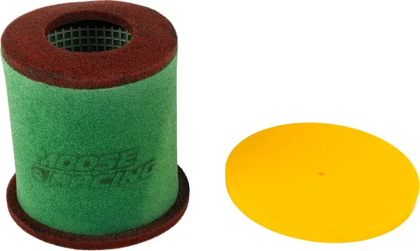 MOOSE RACING Pro Air Filter With Cage Green, Red, Yellow 