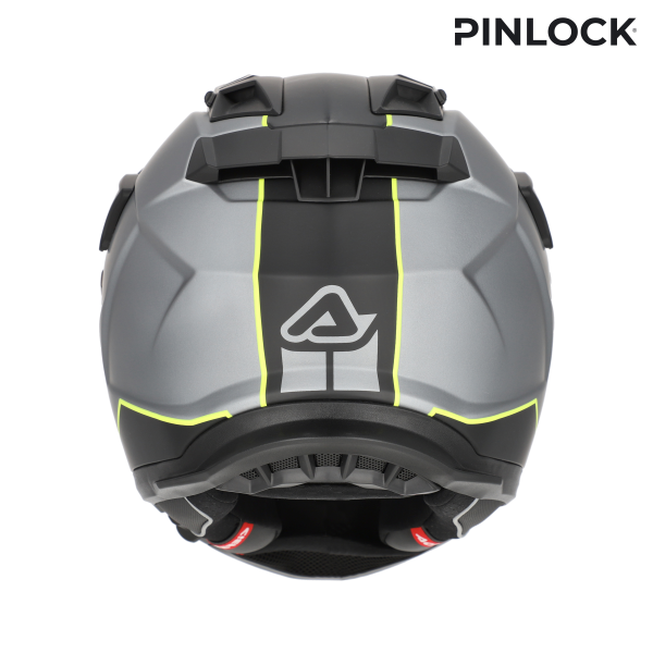 Casca integrala Acerbis Attack Gri/Galben XXL-5