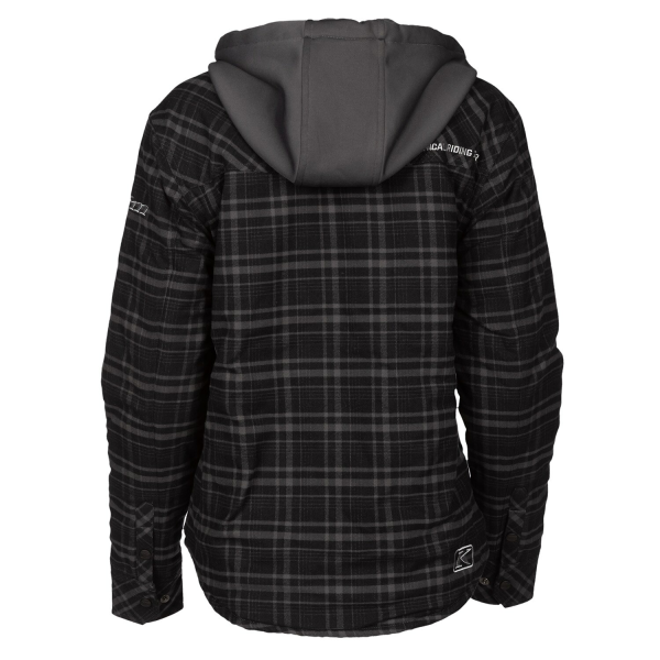 Camasa Dama Klim Upland Insulated Flannel Black - Asphalt, 13, nordicamoto.ro