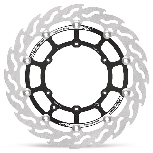 Supermoto Front Racing Rotors Black-1