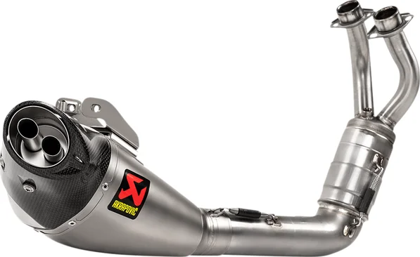 Racing Line Exhaust System Silver, Black, 1, nordicamoto.ro