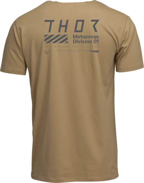 Stamp T-shirt Caramel -1