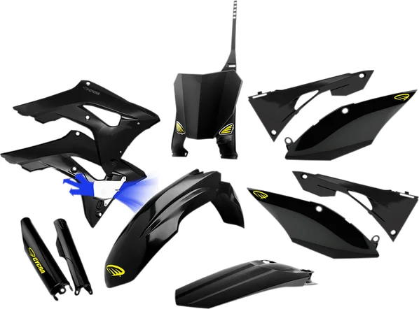 Powerflow Complete Body Kit Black, 1, nordicamoto.ro
