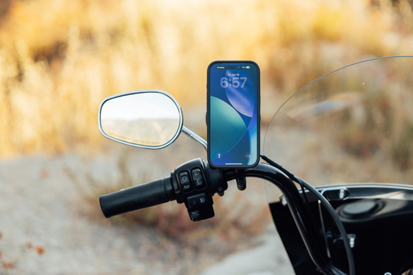 Suport telefon Quad Lock Motorcycle Handlebar Mount PRO Adjustable pentru ghidon de motocicletă, negru, 6, nordicamoto.ro