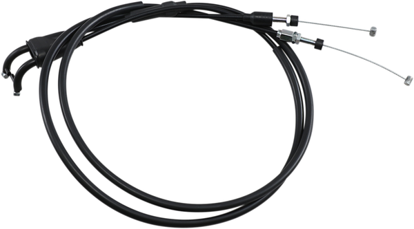 MOOSE RACING Black Vinyl Throttle Cable Black, 4, nordicamoto.ro