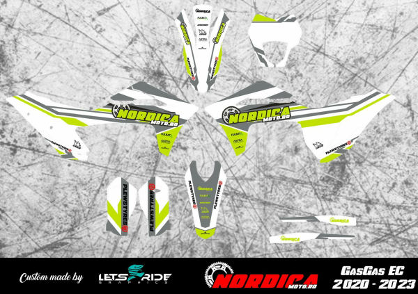 Kit stickere NordicaMoto GasGas EC 20-23