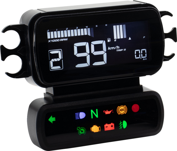 D2 Lcd Meter Black, 1, nordicamoto.ro