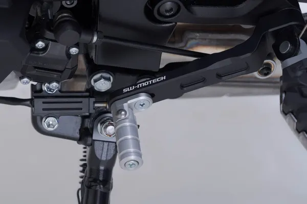 SW-MOTECH Gear Lever Black, Silver -1