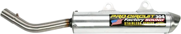 304 Silencer Aluminum, Brushed-0