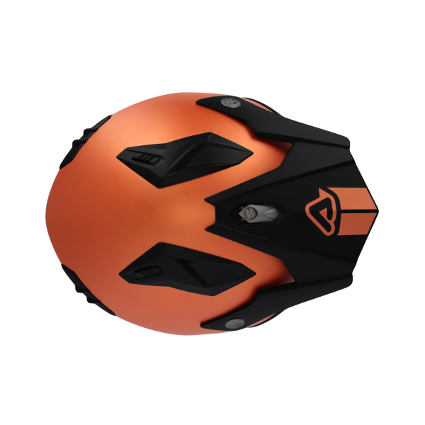 Casca Jet Acerbis Aria Metallic Portocaliu XXL-0