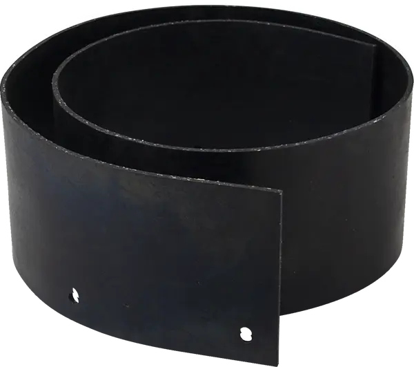 Rubber Plow Flap Black, 2, nordicamoto.ro