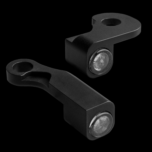 Nano Series Handlebar Turn Signals Black, 2, nordicamoto.ro