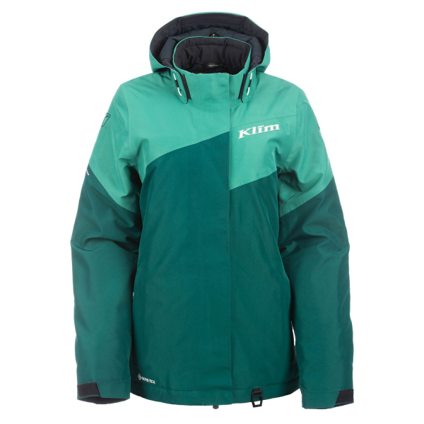 Geaca Dama Snowmobil Klim Allure Insulated Arctic Teal - High-rise-9