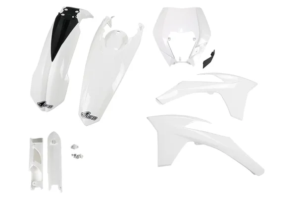 Full Body Replacement Plastic Kit White-0