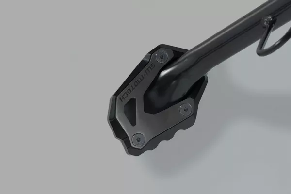 Sidestand Foot Extension Black, Silver -4