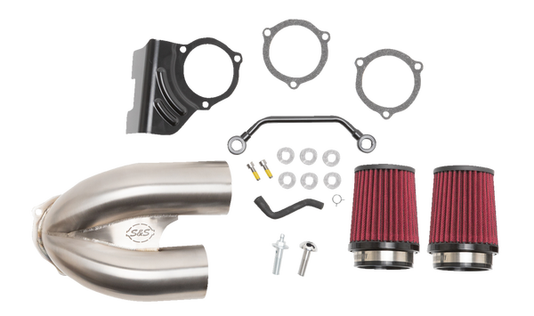 Tuned Induction Air Cleaner Silver, 1, nordicamoto.ro
