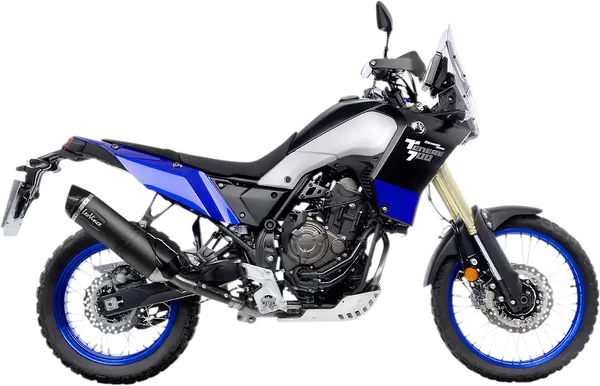 Tobă de eșapament LeoVince LV One Evo Black Edition Slip-On pentru Yamaha Ténéré, 2, nordicamoto.ro
