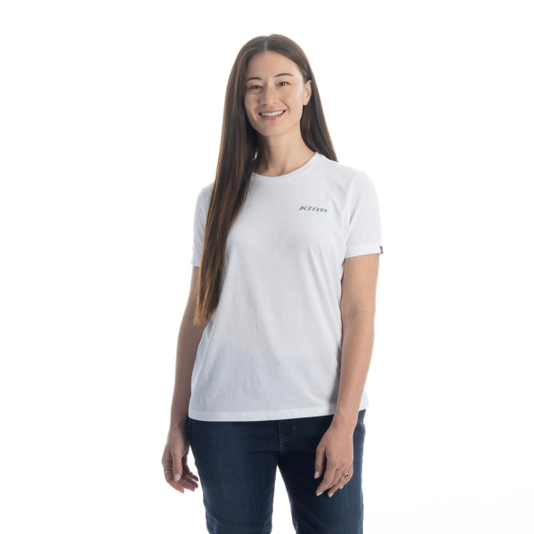 Tricou Dama Klim Canyon Tri-blend Dusty White - Hedge Green-a311ee7c95df1cb48d73174db47a6f53.webp