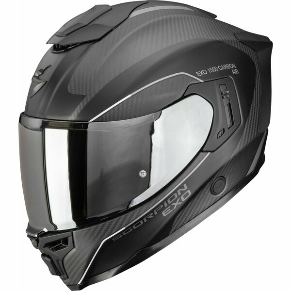 Casca integrala SCORPION EXO-1500 CARBON AIR MUNDI XXL Negru/Rosu/Galben, 4, nordicamoto.ro