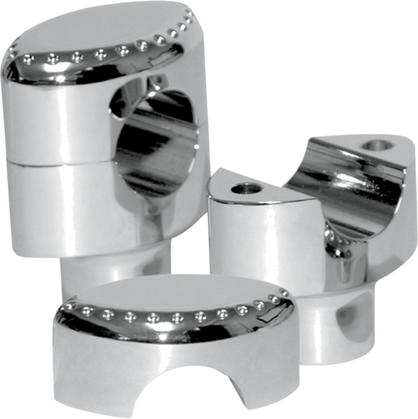 Handlebar Risers For 1(r) Handlebars Silver, 1, nordicamoto.ro