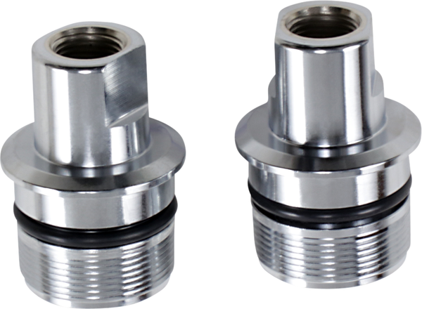 Chrome Fork Tube Plugs And Caps Chrome, 2, nordicamoto.ro