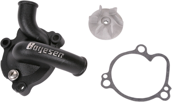 Supercooler Water Pump Cover And Impeller Kit Black, 1, nordicamoto.ro