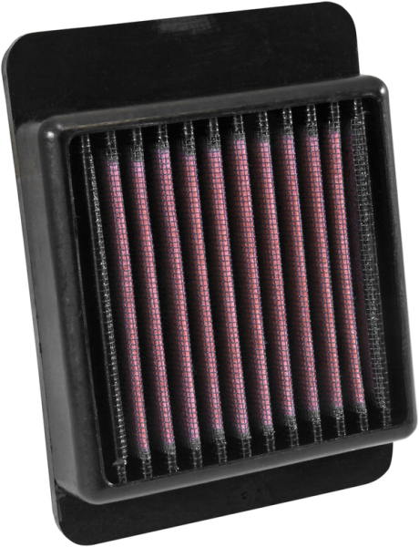 High-flow Air Filter Black, Red, 1, nordicamoto.ro