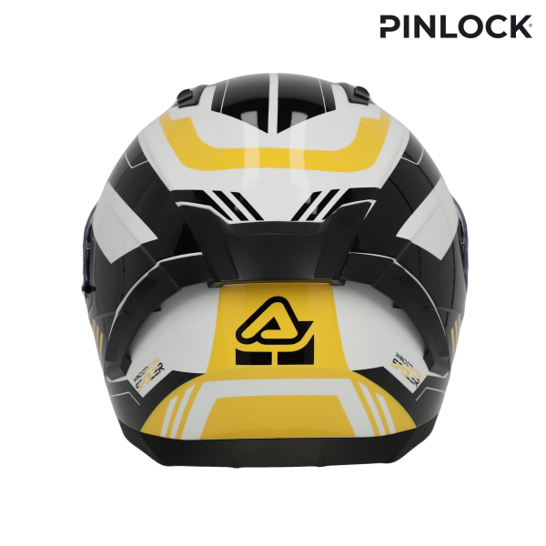 Casca integrala Acerbis X-way Graphic Negru/Galben XL-2