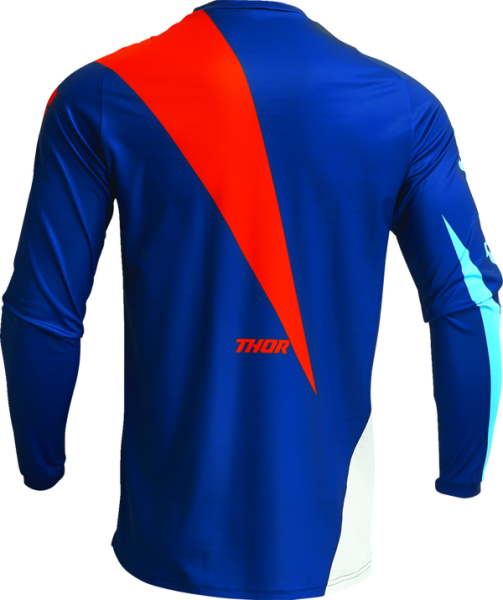 Tricou Thor Sector Edge Navy/Orange-5