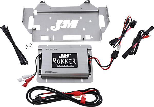 400w 2 Channel Amplifier Kit Black, 1, nordicamoto.ro
