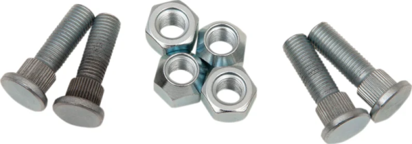 Wheel Stud/nut Kit Silver, 1, nordicamoto.ro