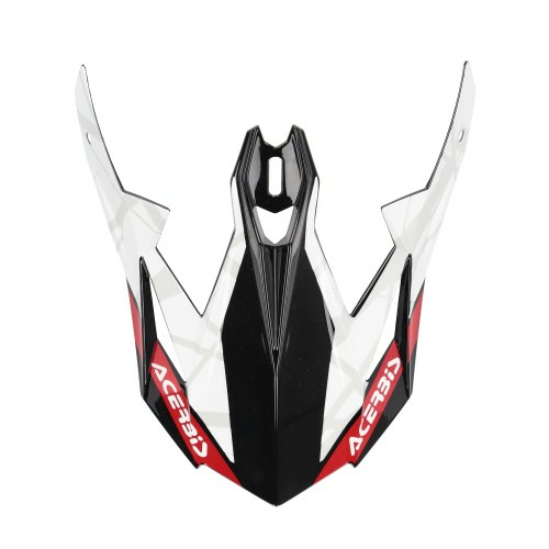 Cozoroc Casca Acerbis X-track 22-06 Negru/Alb, 6, nordicamoto.ro