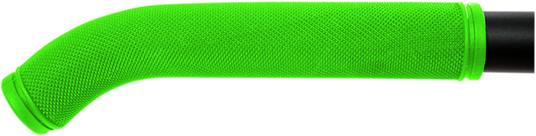 7(r) Colored Rubber Grips Green, 2, nordicamoto.ro