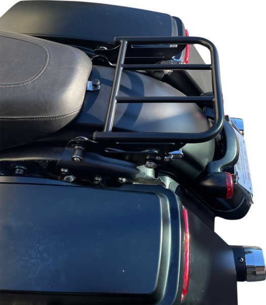 2-up Detachable Luggage Rack Black, 3, nordicamoto.ro