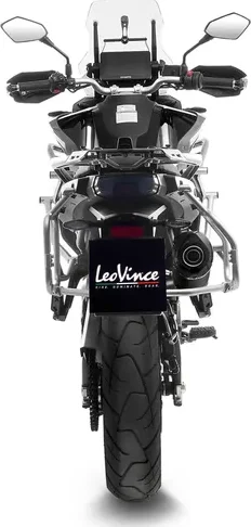 Tobă de eșapament LeoVince LV One Evo Black Edition Slip-On pentru Honda NC750X, 4, nordicamoto.ro