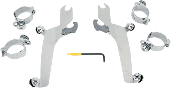 No-tool Trigger-lock Mount Kit For Sportshield Silver, 1, nordicamoto.ro