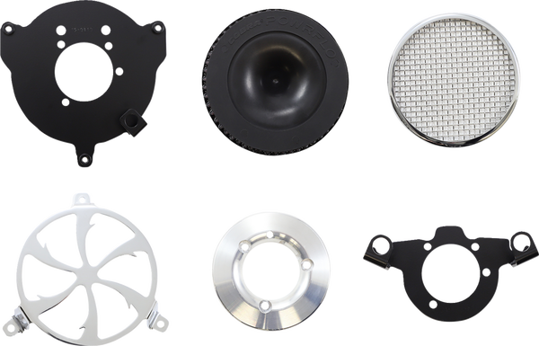 Air Cleaner Kit Silver, 1, nordicamoto.ro