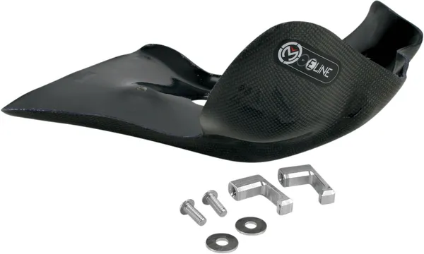 MOOSE RACING Carbon Fiber Skid Plate Black -1