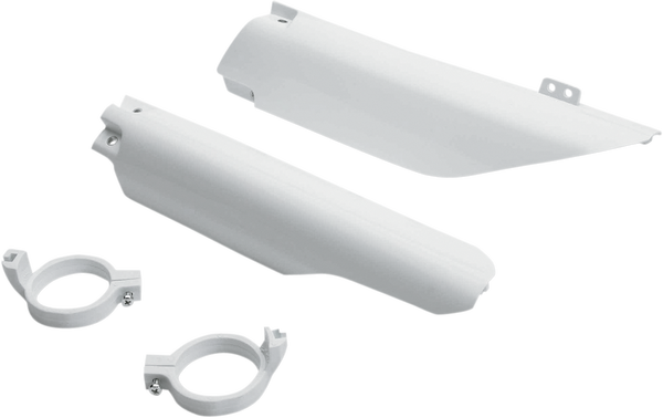 Suzuki Fork Tube Protectors White 