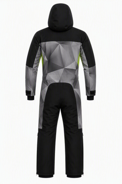 AMOQ Concept Monosuit Insulated Black/Grey/Hivis Yellow, L, 3, nordicamoto.ro