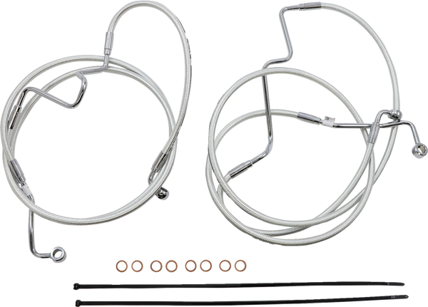 Sterling Chromite Ii® Designer Handlebar Installation Kit Silver, 3, nordicamoto.ro