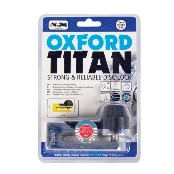 Blocator Oxford  Disc Titan Chrome-0