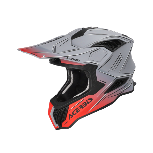 Casca Acerbis Airstrike-X Rosu/Gri XXL-9