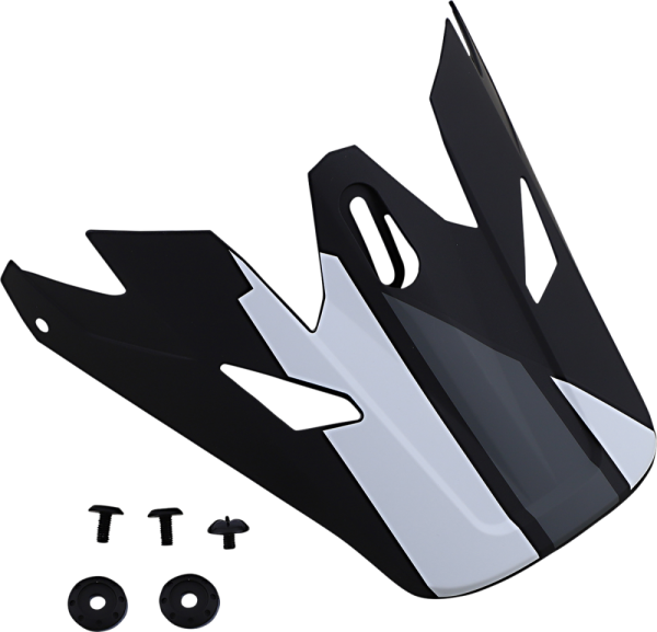 Visor Rise Evac Bk/wt/gy Black, Gray, White ONE SIZE, 1, nordicamoto.ro