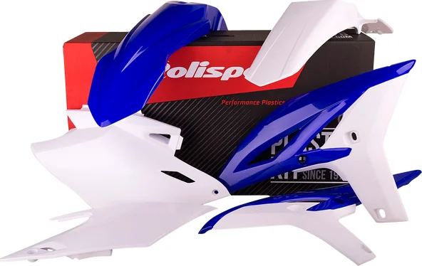 POLISPORT Body Kit For Yamaha Blue, White , 2, nordicamoto.ro