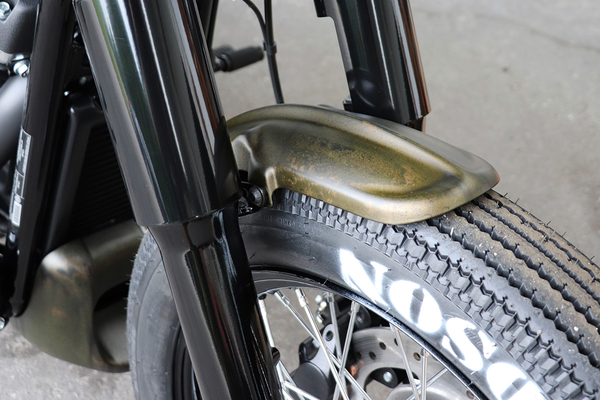 Front Fender Old School Black, 2, nordicamoto.ro