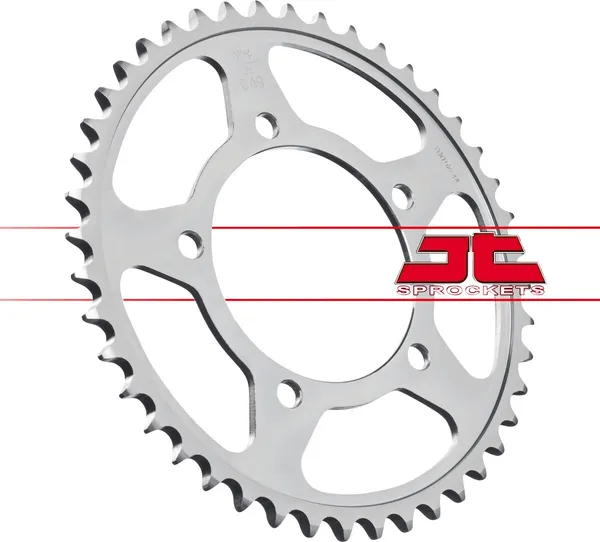 JT SPROCKETS Steel Rear Sprocket Natural -1