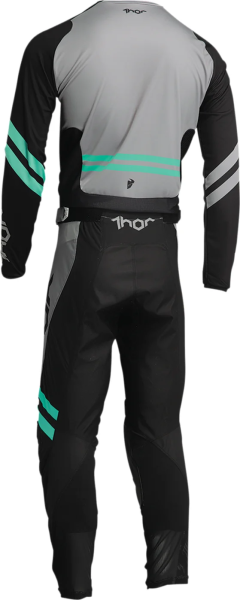 Tricou copii Thor Pulse Cube Black/Mint 2XS, 3, nordicamoto.ro
