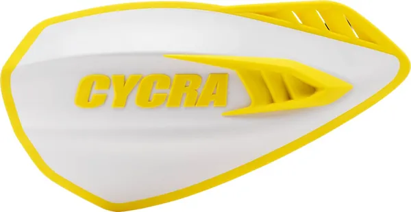Cyclone Handguards White, Yellow-5