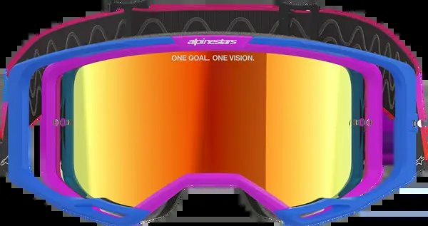 Vision 8 Corp Goggle Blue, Orange, Purple -7